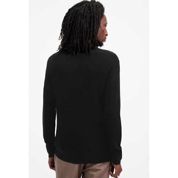 ALLSAINTS Ivar Merino Crew Neck Ramskull Sweater / Size-Medium - Picture 12 of 15